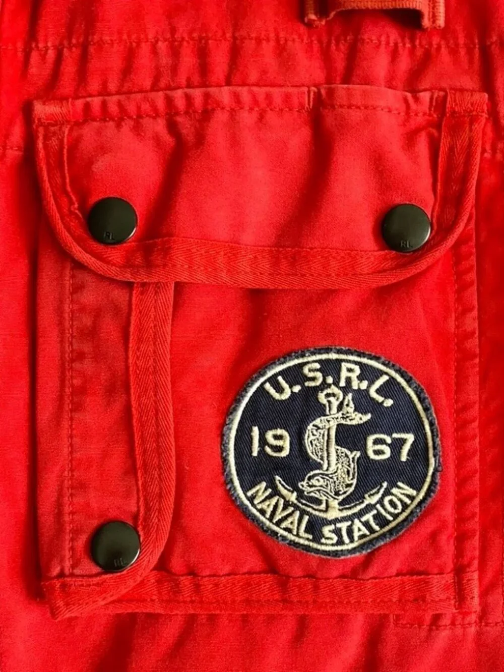 Polo Ralph Lauren USRL Naval Station jacket / size Medium